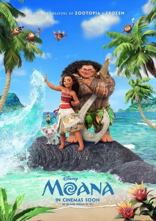 Odvážná Vaiana: Bonusová scéna - Maui na rybách | Fandíme filmu