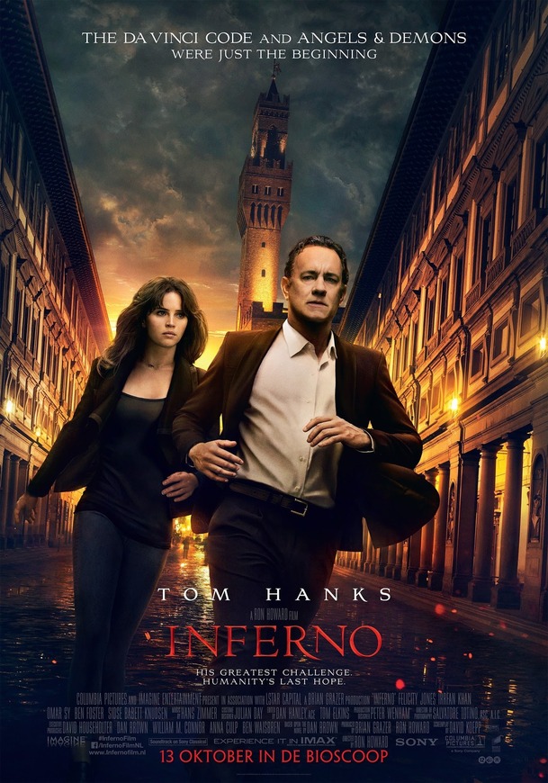 Inferno: Nejnovější upoutávky a píše se další pokračování | Fandíme filmu