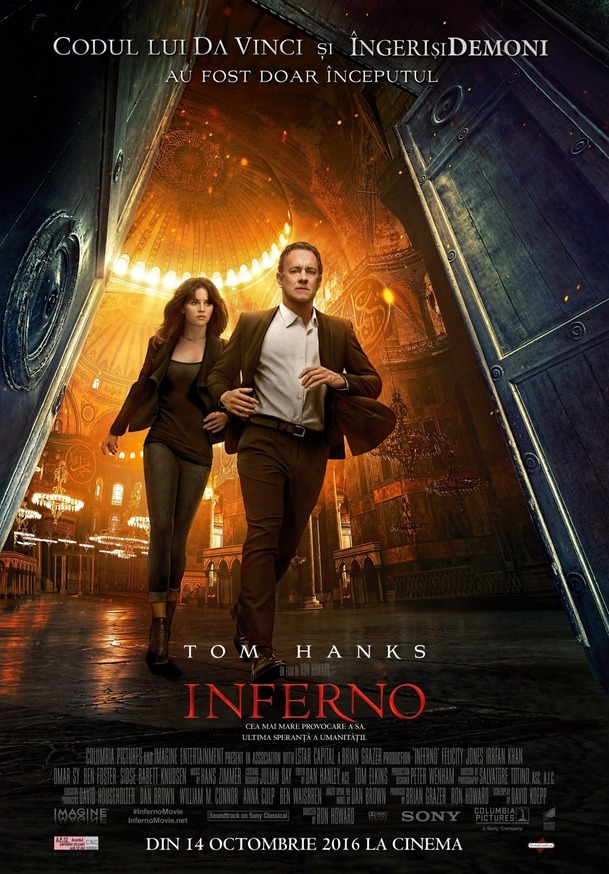 Inferno: Nejnovější upoutávky a píše se další pokračování | Fandíme filmu