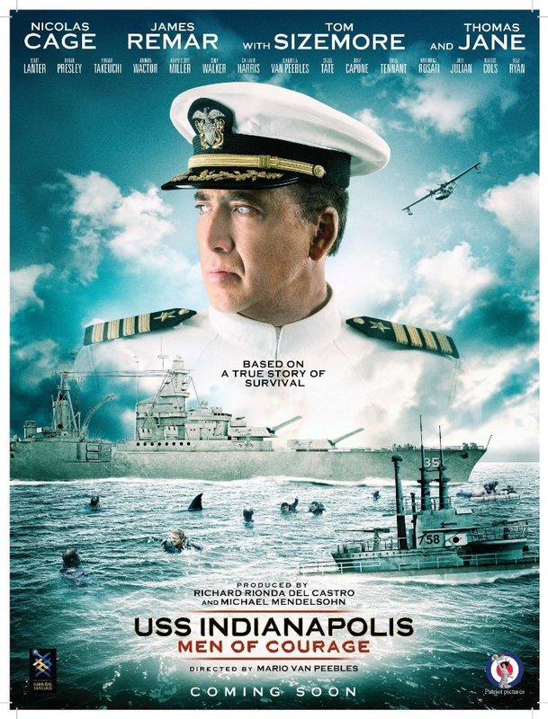 USS Indianapolis: Men of Courage – Nicolas Cage proti žralokům | Fandíme filmu
