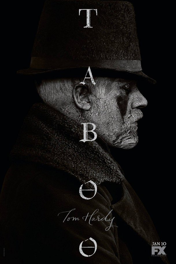 Taboo: Nový plakát a datum premiéry | Fandíme serialům