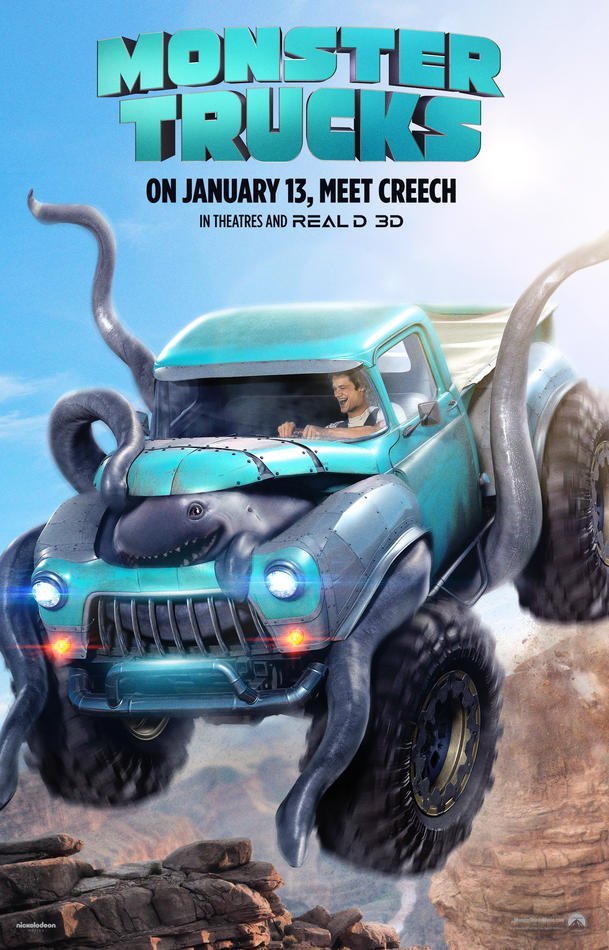 Monster Trucks: "Ošklivý Spielberg" ve druhém traileru
