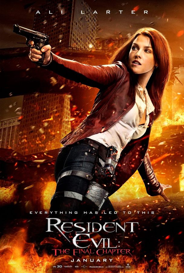 Resident Evil: Poslední kapitola - Pět character posterů | Fandíme filmu