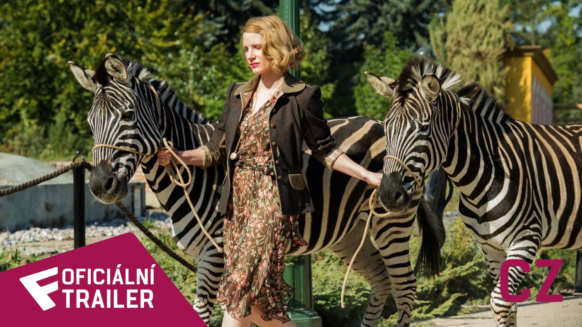 The Zookeeper's Wife - Oficiální Trailer (CZ)