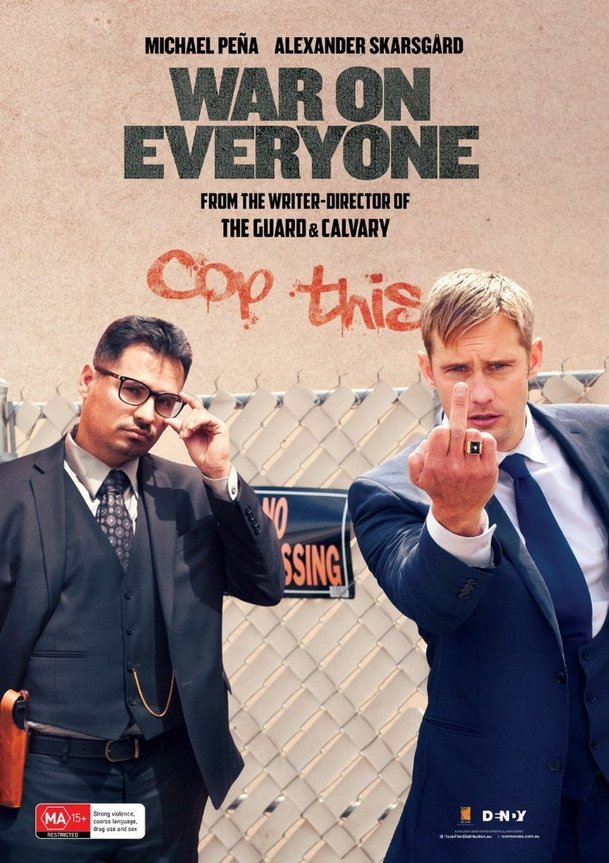 War on Everyone:  Skarsgård a Peña jako dva zkorumpovaní poldové | Fandíme filmu