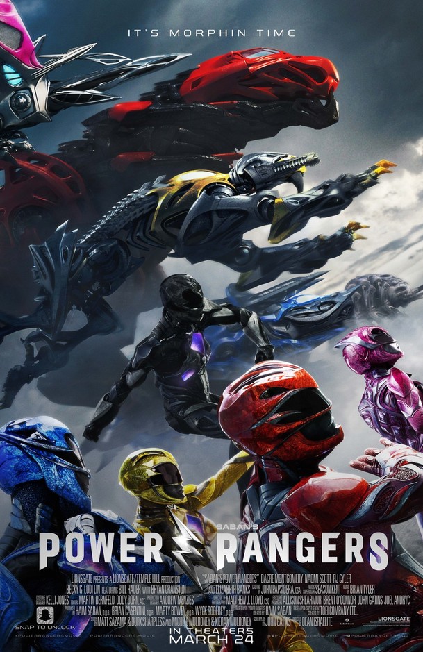 Power Rangers: Finální plakát se Strážci a se Zordy | Fandíme filmu