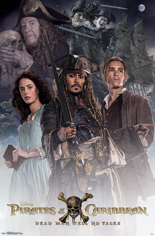 Piráti z Karibiku 5: Trojice nových plakátů | Fandíme filmu