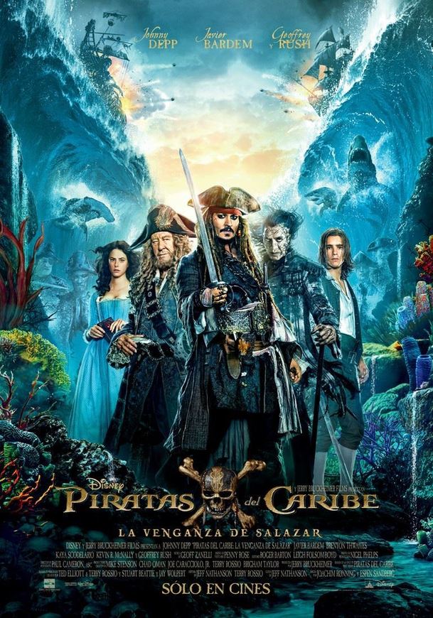 Piráti z Karibiku 5: Jack Sparrow jako Mojžíš na plakátě | Fandíme filmu