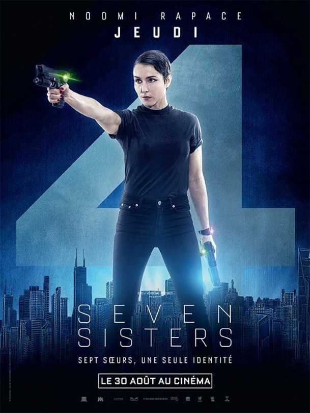 Seven Sisters: Noomi Rapace na plakátech 7x jinak | Fandíme filmu