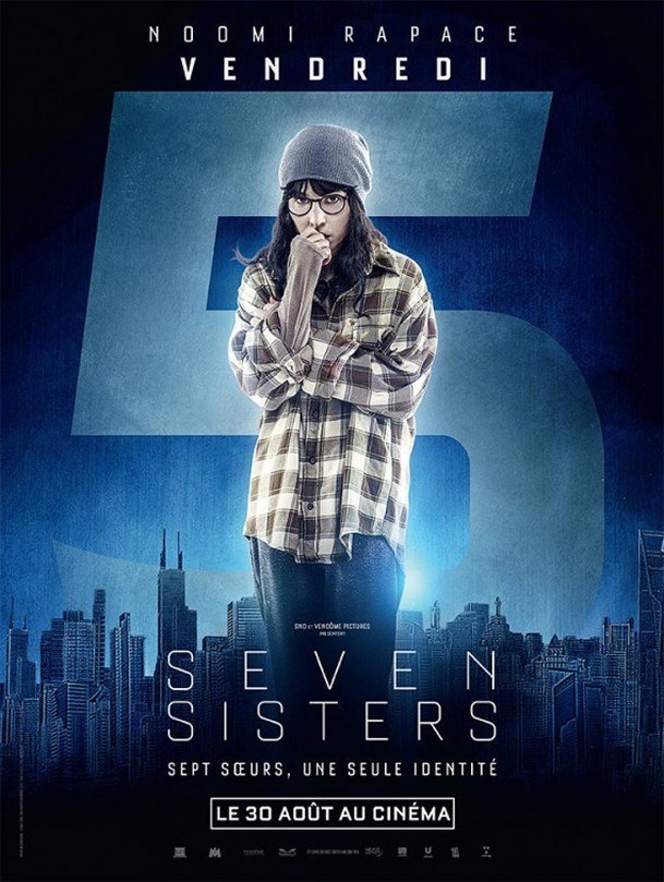 Seven Sisters: Noomi Rapace na plakátech 7x jinak | Fandíme filmu