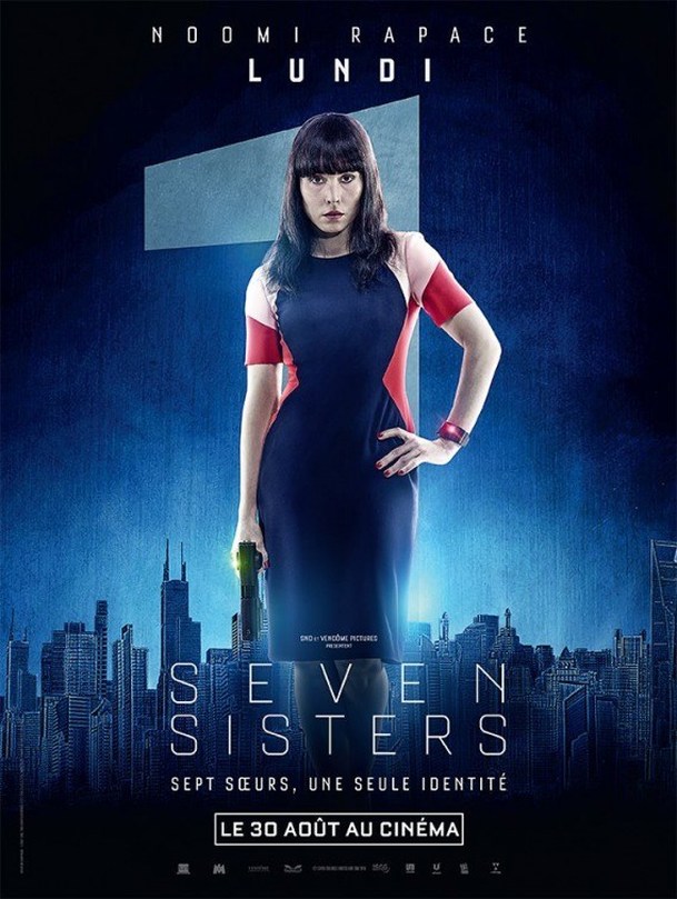 Seven Sisters: Noomi Rapace na plakátech 7x jinak | Fandíme filmu