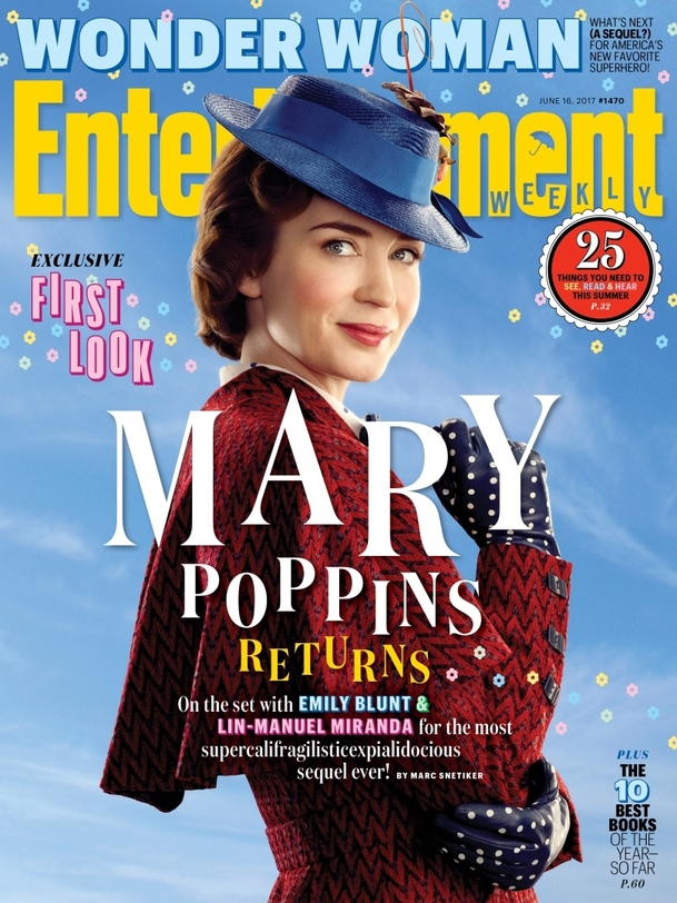 Mary Poppins se vrací na prvních fotkách | Fandíme filmu