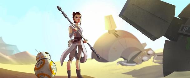 Star Wars: Forces of Destiny startují již v pondělí | Fandíme serialům