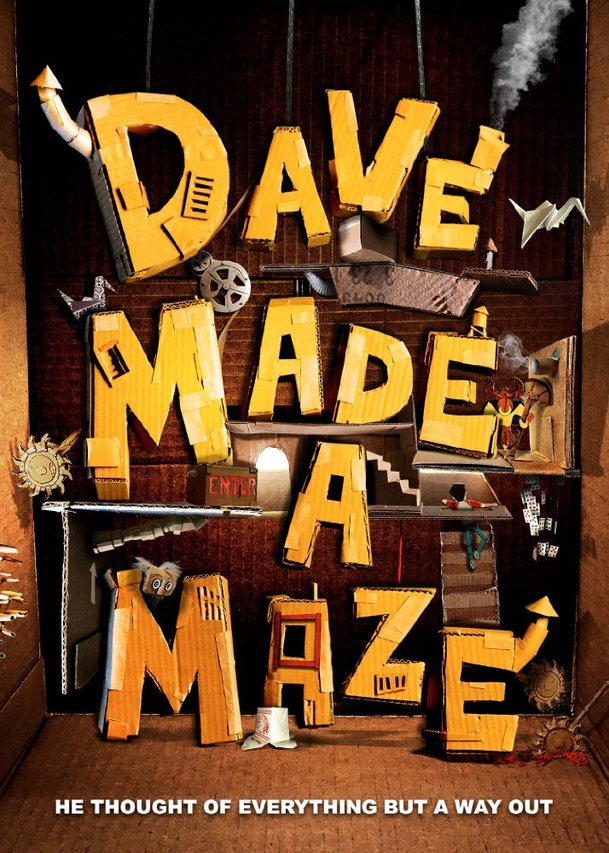 Dave Made a Maze: Bláznivá komedie o papírovém bludišti | Fandíme filmu