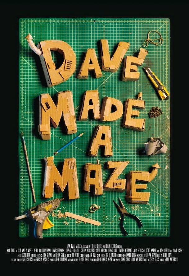 Dave Made a Maze: Bláznivá komedie o papírovém bludišti | Fandíme filmu