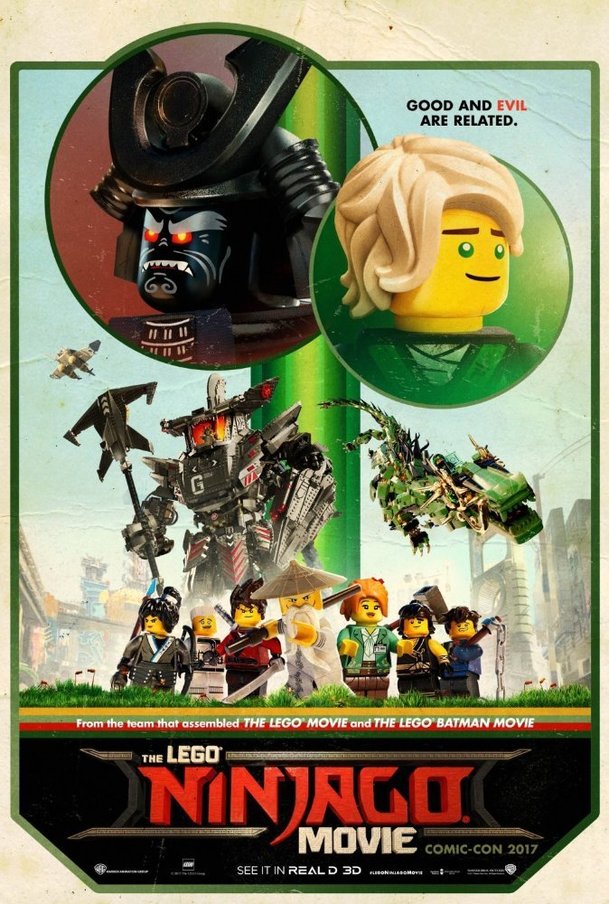 Lego Ninjago film: Comic-Con trailer a nové plakáty | Fandíme filmu