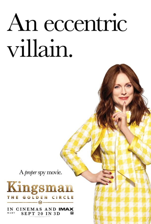 Kingsman 2: Nové plakáty hlavních postav | Fandíme filmu