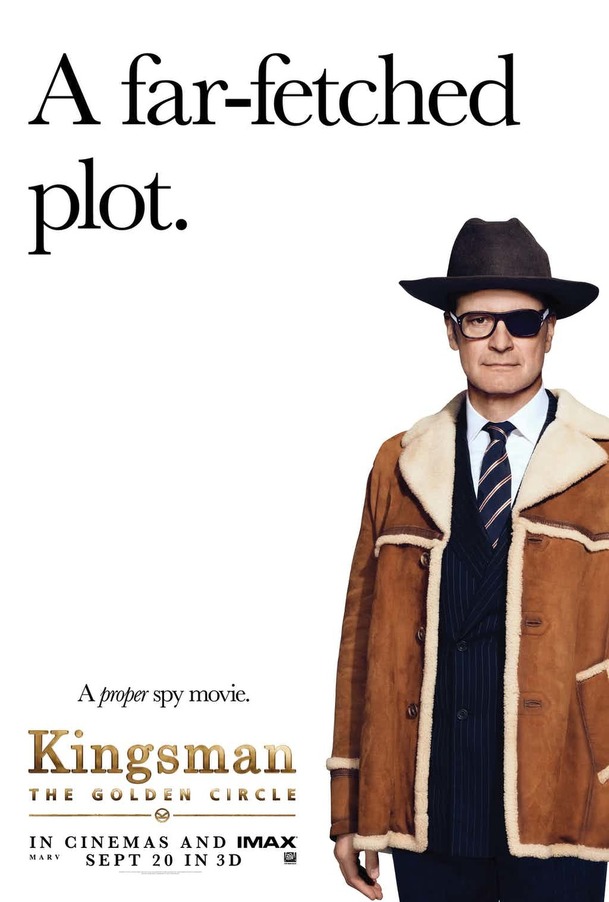 Kingsman 2: Nové plakáty hlavních postav | Fandíme filmu