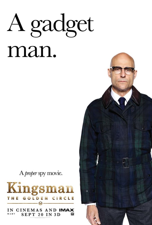 Kingsman 2: Nové plakáty hlavních postav | Fandíme filmu