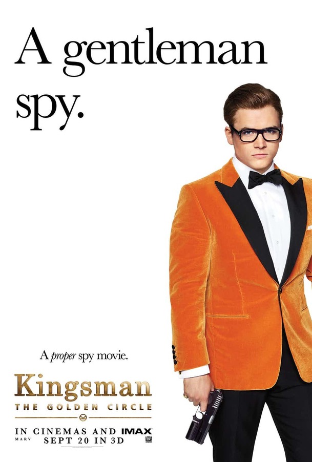 Kingsman 2: Nové plakáty hlavních postav | Fandíme filmu