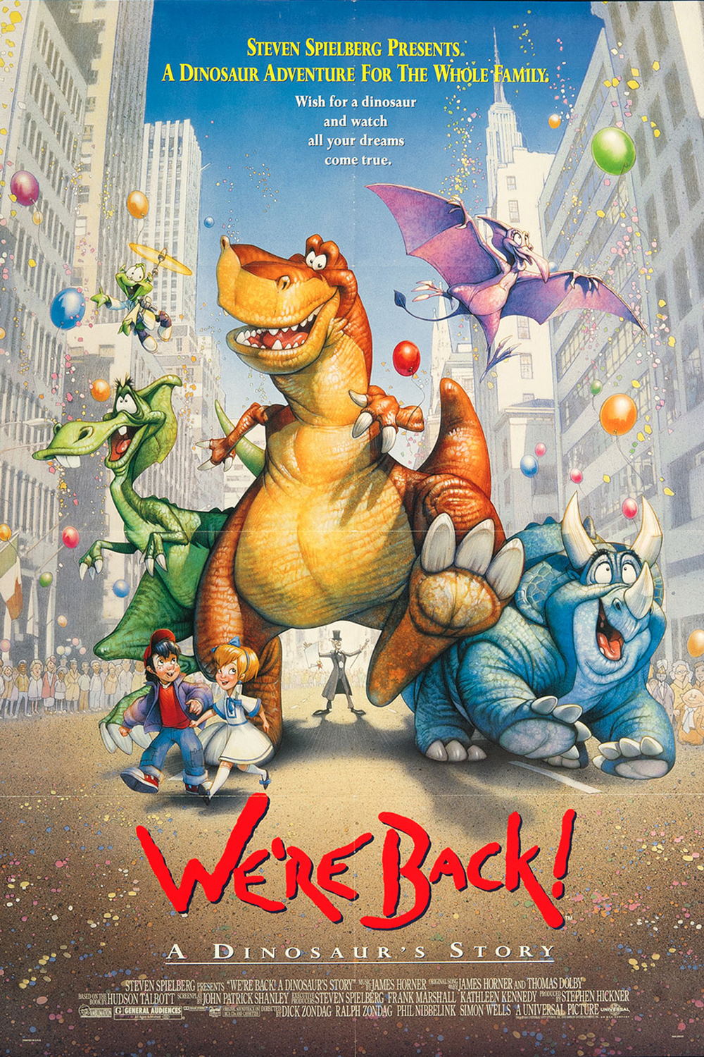 We're Back! A Dinosaur's Story | Fandíme filmu
