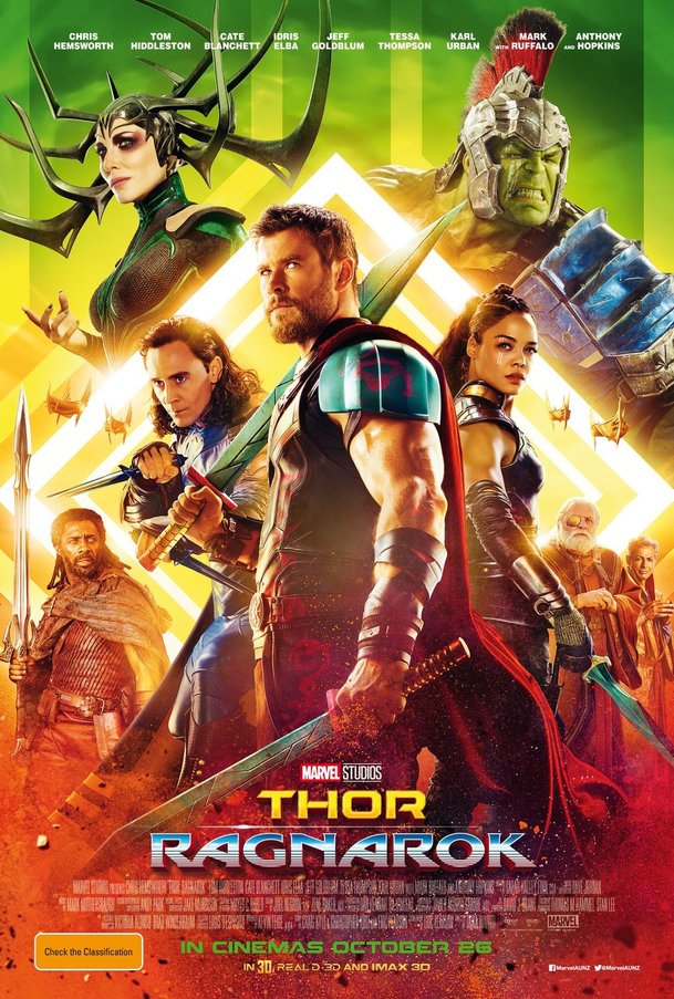 Thor Ragnarok: Nové plakáty, fotky a délka filmu | Fandíme filmu