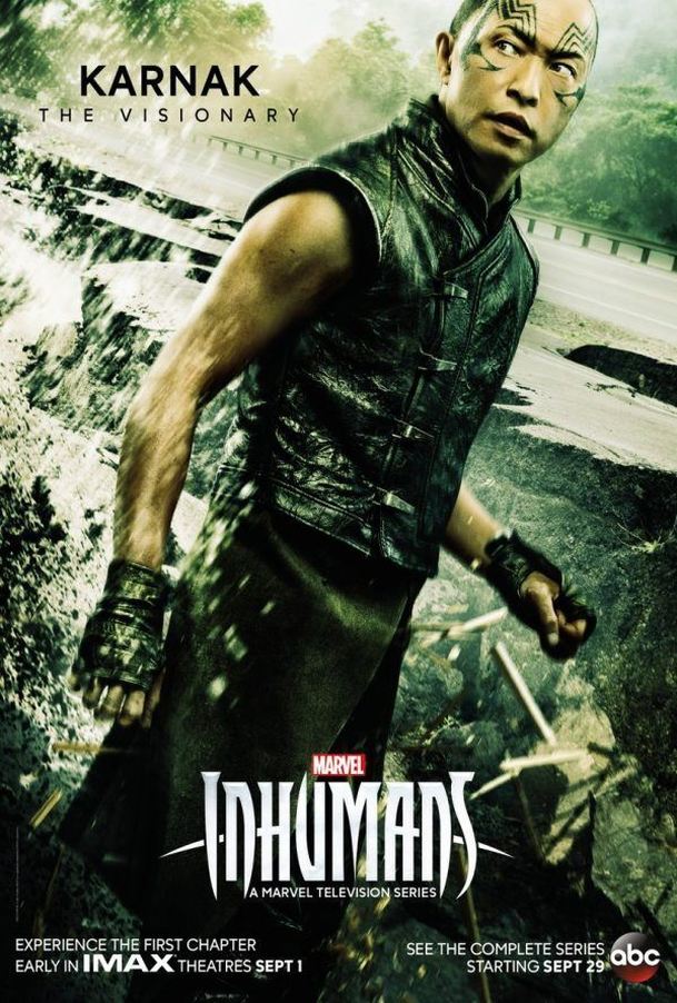 Inhumans: Nové plakáty jednotlivých postav a nová upoutávka | Fandíme serialům