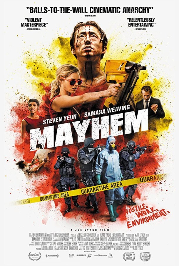 Mayhem: Steven Yeun se vrací k hororovému vraždění | Fandíme filmu