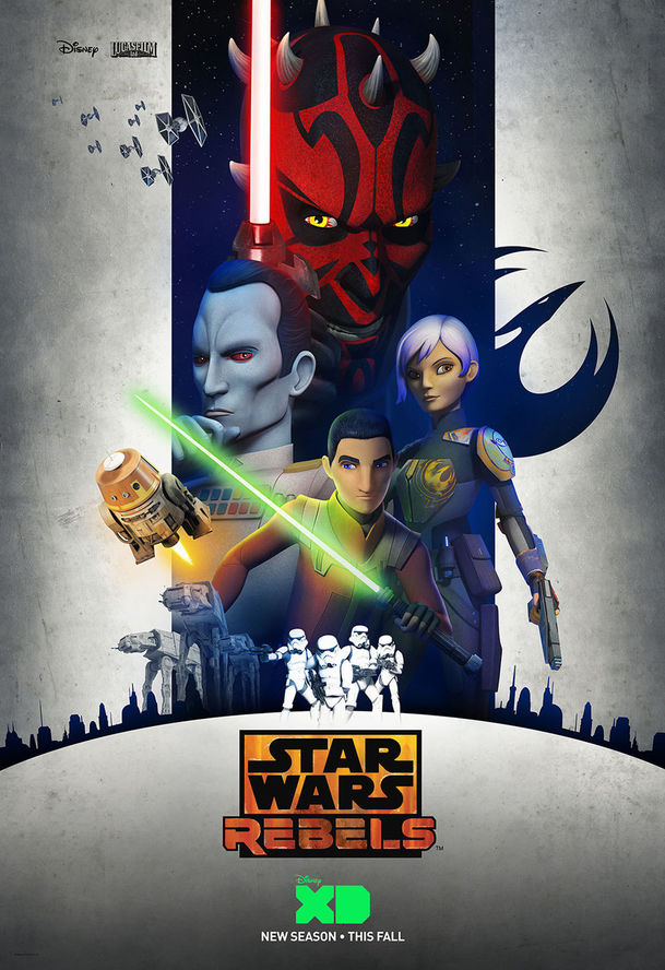 Star Wars Povstalci: Nový plakát a podrobnosti o vysílání čtvrté série | Fandíme serialům