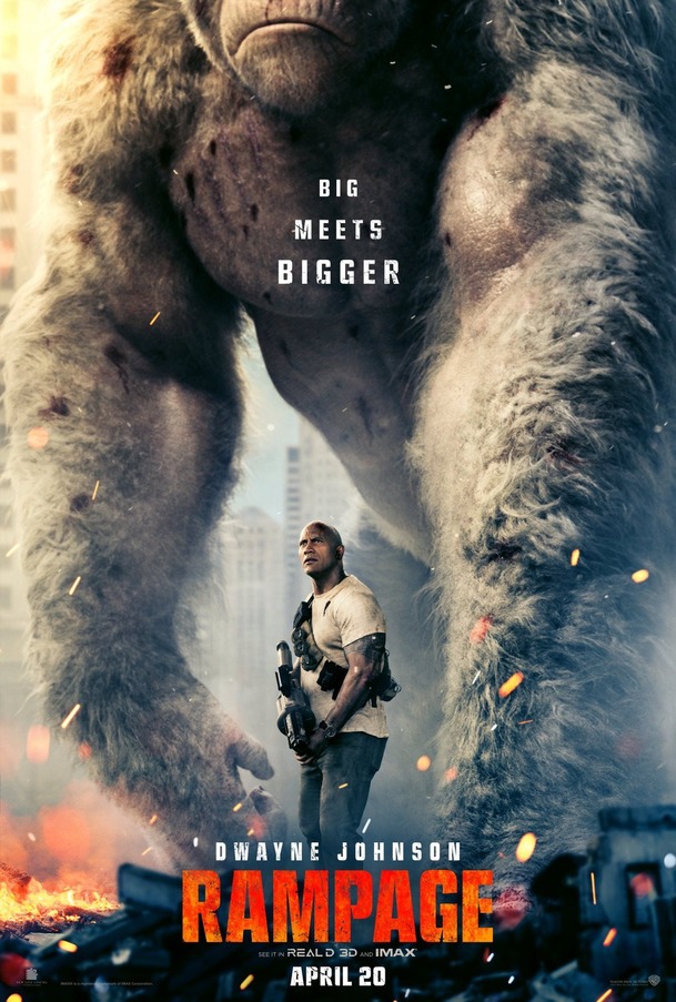 Rampage: Ničitelé: První plakát, trailer za rohem | Fandíme filmu