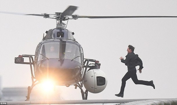 Mission: Impossible 6: Záběry z natáčení další akční scény | Fandíme filmu