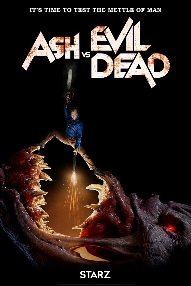 Ash vs Evil Dead: Nový trailer na třetí sérii odhaluje obřího démona | Fandíme serialům