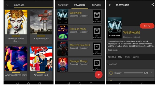 Testováno: 3 nejlepší android aplikace na tracking seriálů | Fandíme serialům