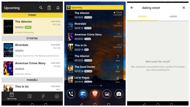 Testováno: 3 nejlepší android aplikace na tracking seriálů | Fandíme serialům