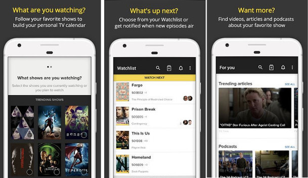 Testováno: 3 nejlepší android aplikace na tracking seriálů | Fandíme serialům
