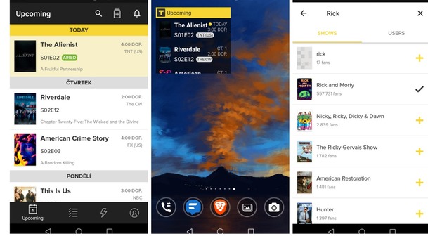 Testováno: 3 nejlepší android aplikace na tracking seriálů | Fandíme serialům