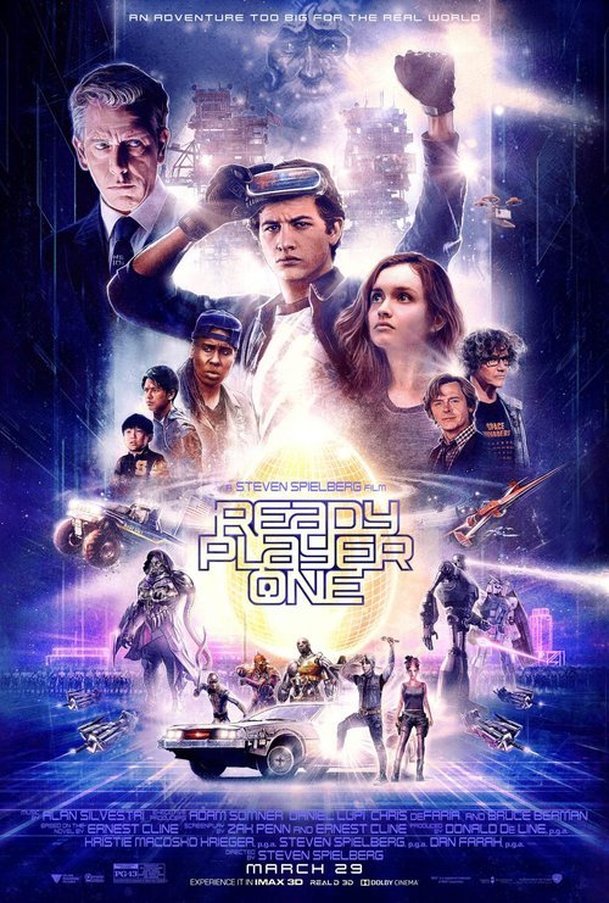 Ready Player One: Peckový plakát v osmdesátkovém stylu | Fandíme filmu