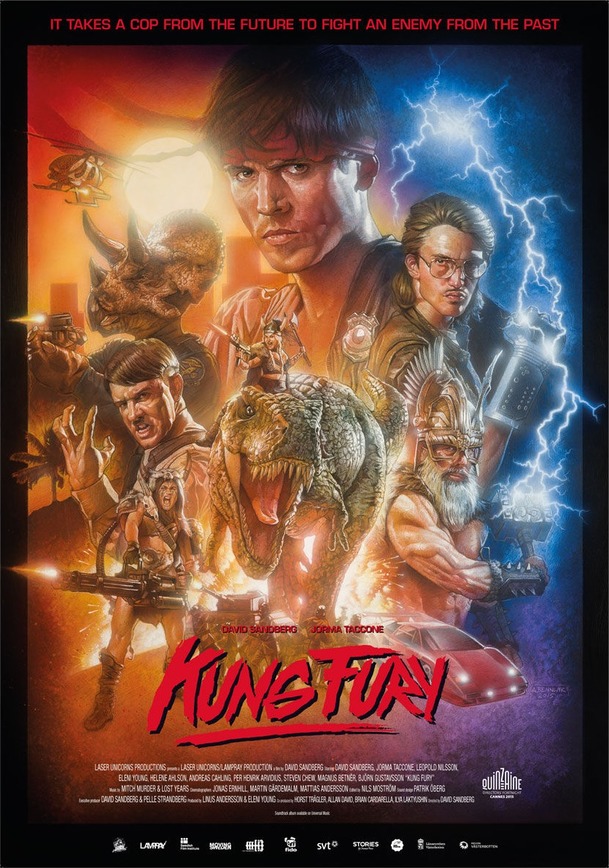 Kung Fury 2: První pohled na  prezidenta Schwarzeneggera v chystaném akčňáku | Fandíme filmu