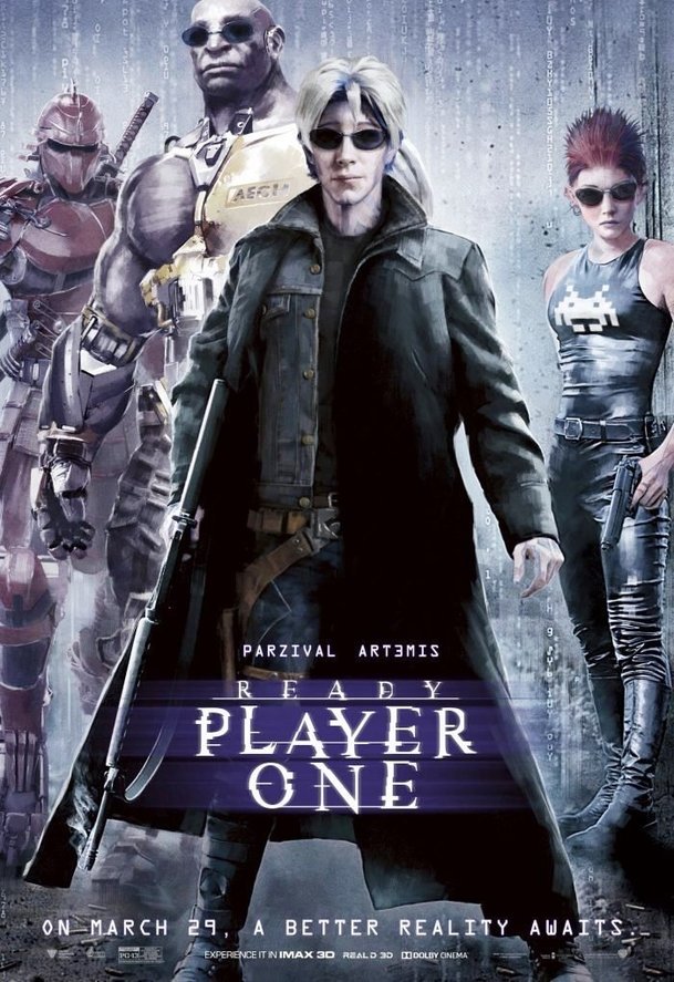 Ready Player One na plakátech filmových klasik | Fandíme filmu