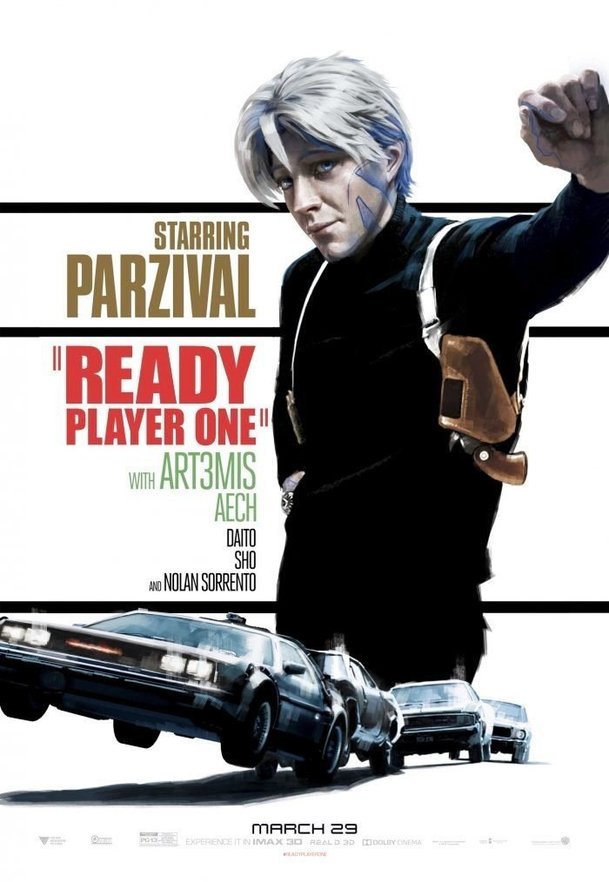 Ready Player One na plakátech filmových klasik | Fandíme filmu