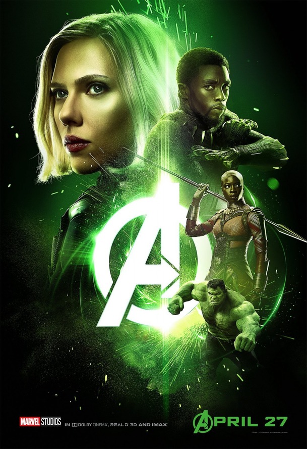 Avengers 3: Hrdinové na pětici parádních barevných plakátů | Fandíme filmu