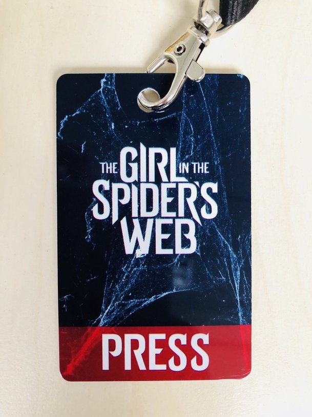 Dívka v pavoučí síti: Logo a obsazení na prvních fotkách | Fandíme filmu