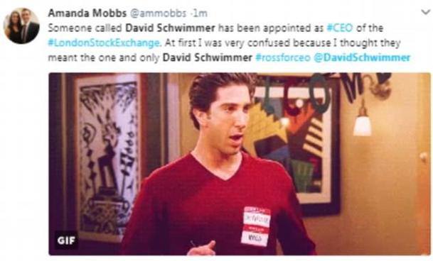 Přátelé: David Schwimmer má dalšího vlivného jmenovce | Fandíme serialům