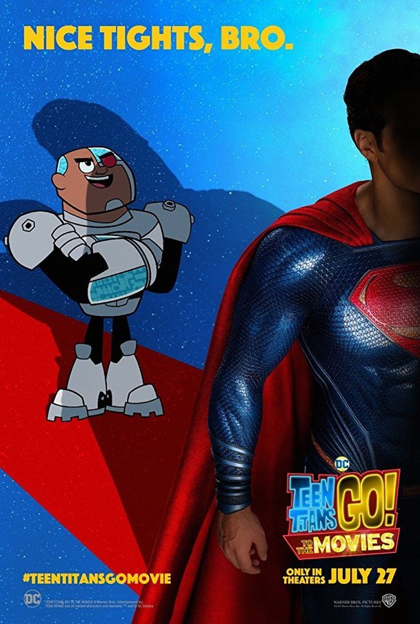 Teen Titans Go!: DC si dělá srandu z DC na plakátech a v parodickém traileru | Fandíme filmu