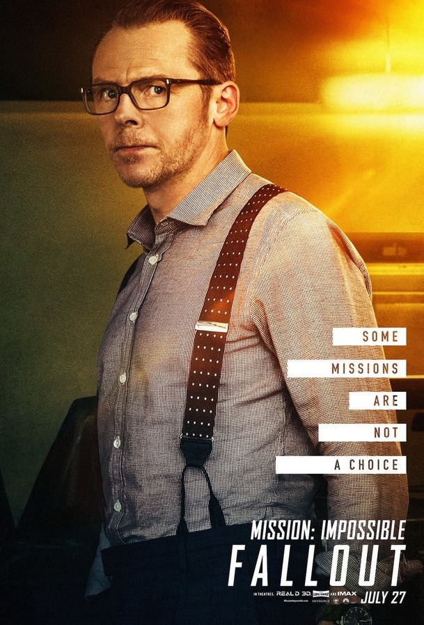Mission: Impossible 6 - Devítka character posterů | Fandíme filmu