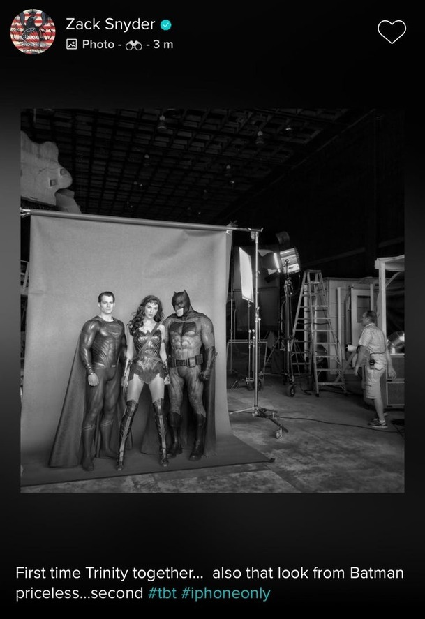 Zack Snyder produkuje Wonder Woman 2 a sdílí další fotky | Fandíme filmu