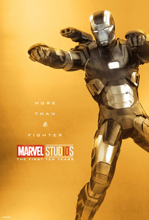 Marvel slaví 10 let s 33 zlatými plakáty | Fandíme filmu