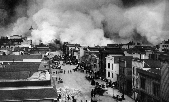 1906: Bird chce ve stylu Titanicu srovnat se zemí San Francisco | Fandíme filmu