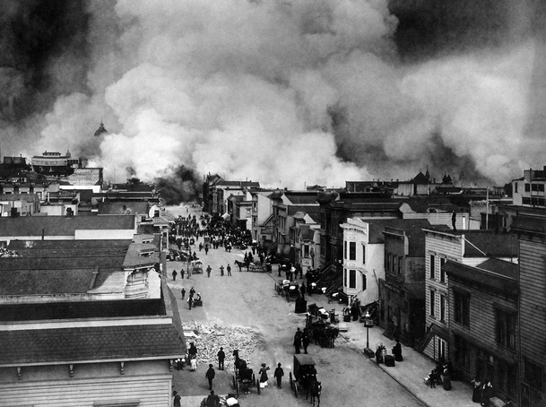 1906: Bird chce ve stylu Titanicu srovnat se zemí San Francisco | Fandíme filmu