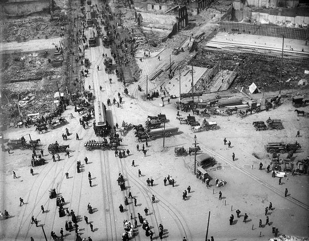 1906: Bird chce ve stylu Titanicu srovnat se zemí San Francisco | Fandíme filmu